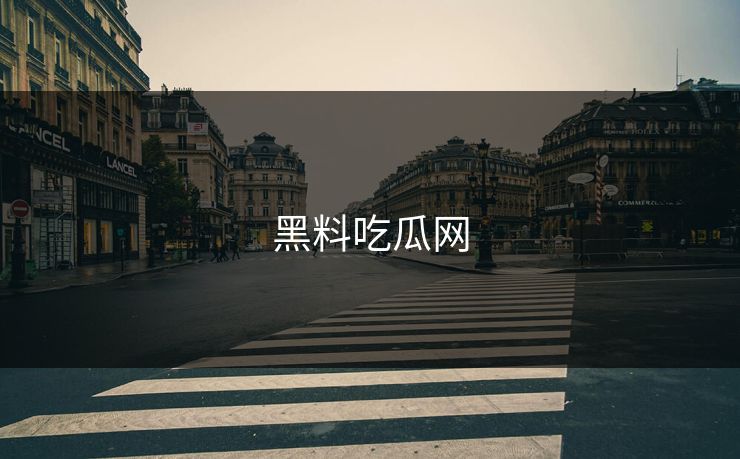 黑料吃瓜网